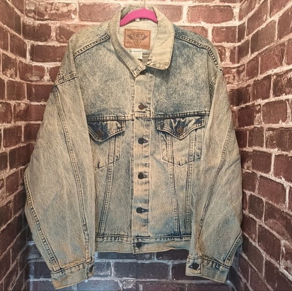International Denim Vintage Handpainted Jacket - Picture 2 of 10